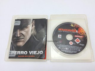 metal gear solid 4: guns of the patriots ps3