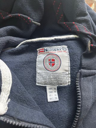 Sudadera Geographical Norway Azul Marino Talla M