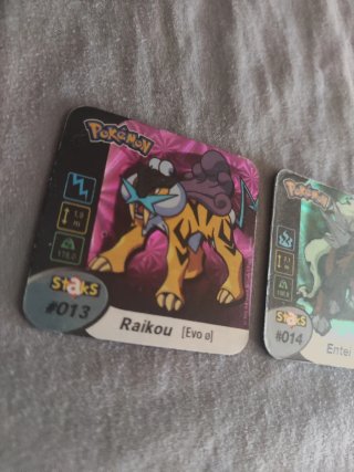 Pokemon Staks Raikou y Entei
