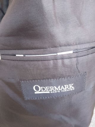 Giacca Odermark Vintage Lana Grigio Taglia L