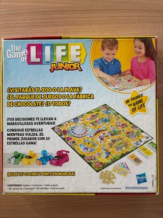 Juego de mesa The Game of Life Junior Hasbro
