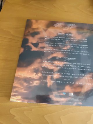 Michael Jackson History 3 Record Set Vinilo