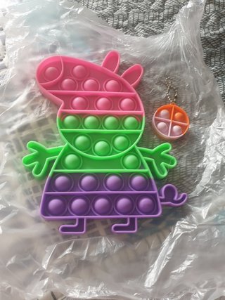Pop It Peppa Pig y Llavero