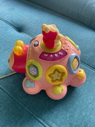 Juguete arrastre VTech tortuga