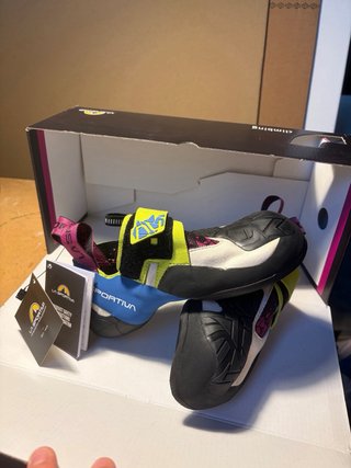 La Sportiva Skwama Mujer Verde/Azul