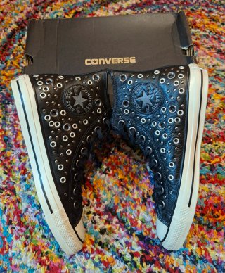 Zapatillas Converse unisex de piel talla 39,5