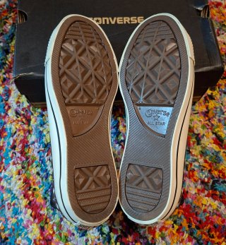 Zapatillas Converse unisex de piel talla 39,5