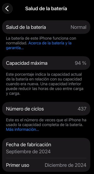 iPhone 16 Pro - Funciona perfecto