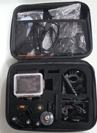 Cámara Deportiva Apeman A80 4K + Accesorios