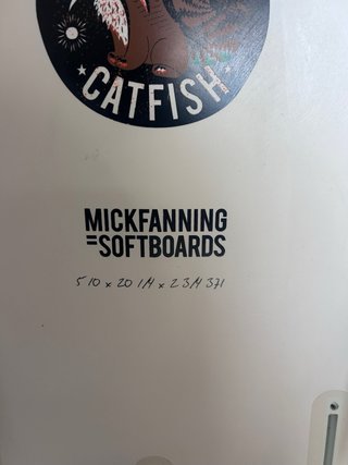 Tabla Surf Softboard Mick Fanning Catfish