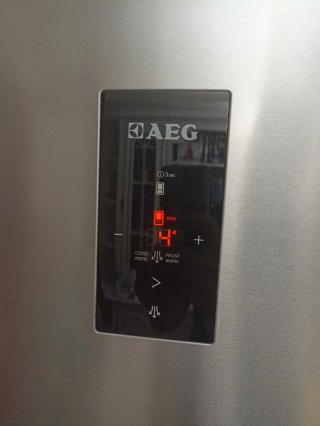 Nevera AEG Combi No Frost