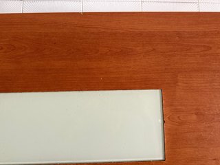 Mesa de centro madera y cristal