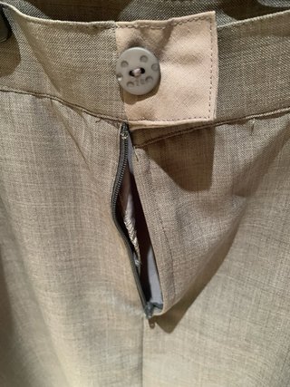 2 Faldas Rectas Rodilla azul marino y Gris