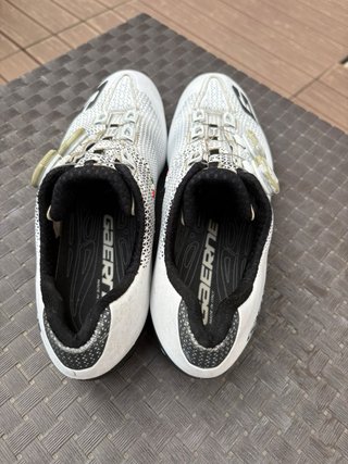 Zapatillas Ciclismo Carretera BOA Blancas