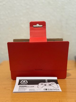 Mando Wired Controller Rojo Nintendo Switch