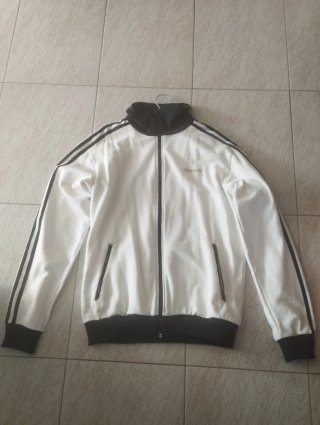 Chaqueta Adidas Originals Blanca y Negra