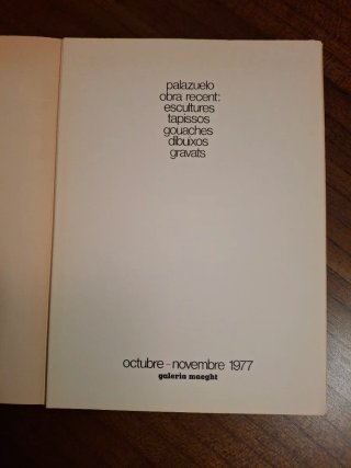 Catálogo del artista Pablo Palazuelo