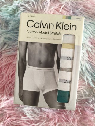 3 Calzoncillos Calvin Klein Talla S