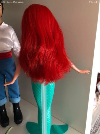 Muñeca Ariel Sirena Disney