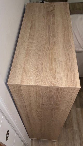 Mobili per soggiorno in legno e vetro