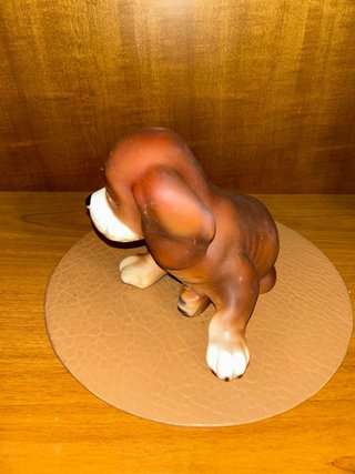 Figurina cucciolo ceramica vintage Messico