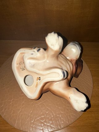 Figurina cucciolo ceramica vintage Messico