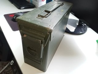 Antigua caja de munición 7.62mm