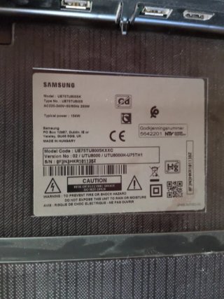 Televisión Samsung Smart TV 4K