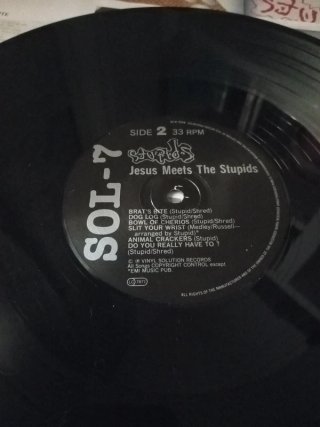 Vinilo - Stupids - Jesus Meets The Stupids