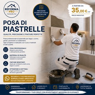 Ristrutturazione bagno a Tenerife Sud