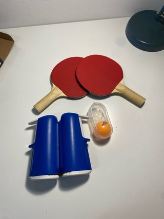 Kit Ping Pong: 2 Palas, Red y Pelotas