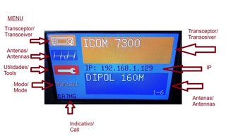 Conmutador 6 Antenas ICOM de EA7HG