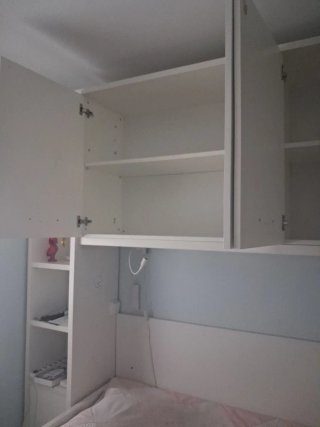 Mueble superior juvenil blanco