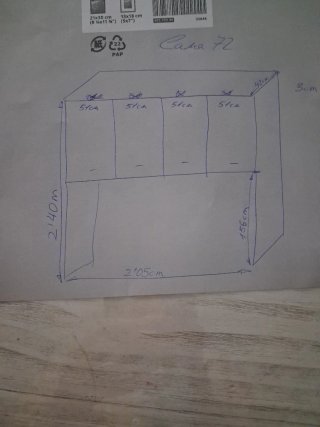 Mueble superior juvenil blanco
