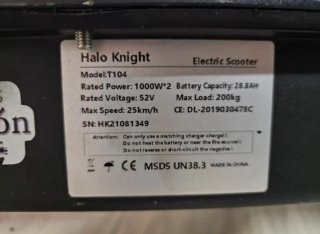 Patinete Eléctrico HaloKnight T10 SOLO ESTA SEMANA