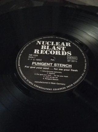 Vinilo - Pungent Stench - For God Your Soul ...