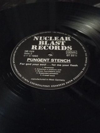 Vinilo - Pungent Stench - For God Your Soul ...