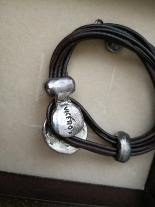 Pulsera Viceroy Negra y Rosa