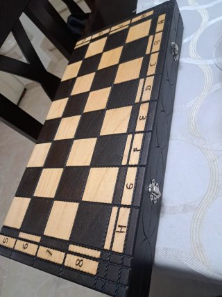 Ajedrez de madera
