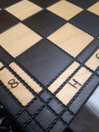 Ajedrez de madera