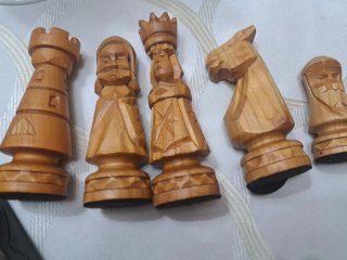 Ajedrez de madera