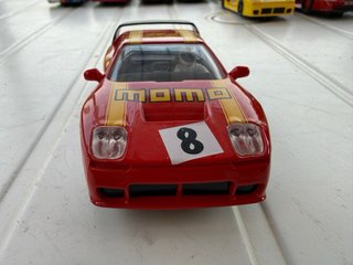 Scalextric Fly Venturi Rojo