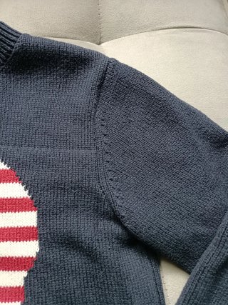 Jersey niño calavera bandera USA T.11-12