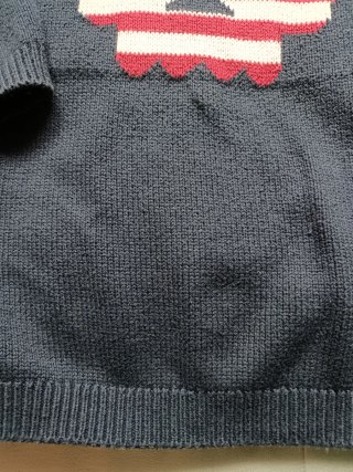 Jersey niño calavera bandera USA T.11-12