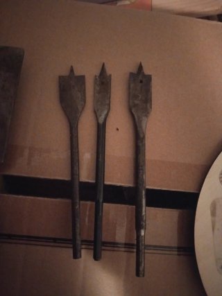 Herramientas de carpintería variadas