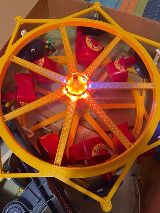 Noria Playmobil con Luces