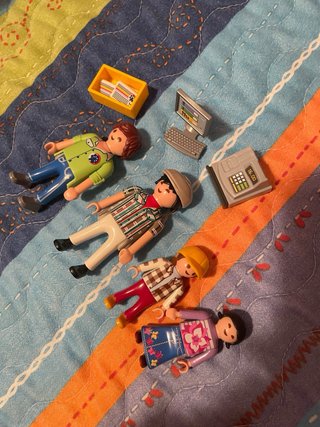 Noria Playmobil con Luces