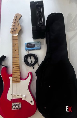Guitarra Eléctrica Roja Infantil