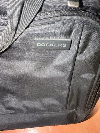 Maleta para portátil Dockers negra