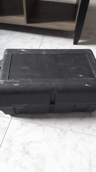 Maletín de pesas con discos y barras